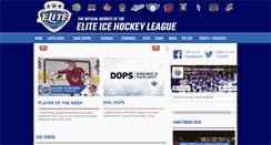 Desktop Screenshot of eliteleague.co.uk